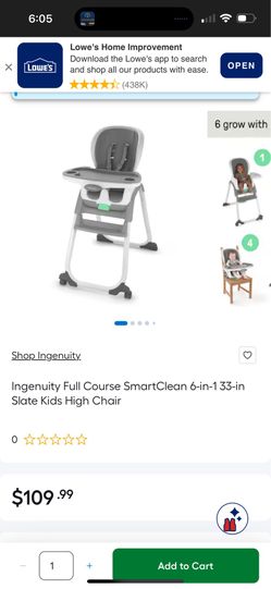 I'm selling my baby high chair because my son only used it twice and doesn't use it anymore because he doesn't like eating in it.