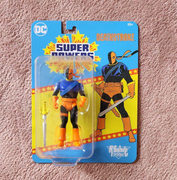 NEW McFarlane Toys DC Super Powers Deathstroke Action Figure 4.5"