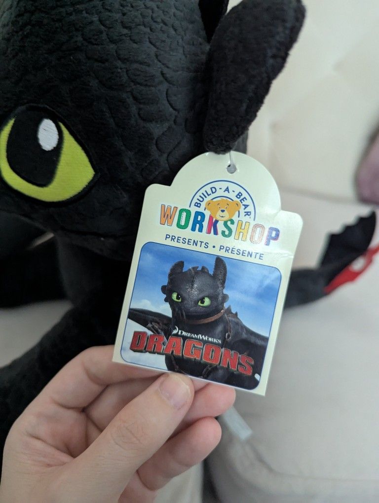 Build A Bear Workshop 2015 How To Train Your Dragon Toothless - Main Image
