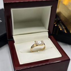 Solid 14kt Gold Ring Anillo De Oro 14kt Solido
