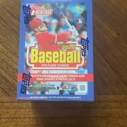 2026 Topps Heritage Blaster Box
