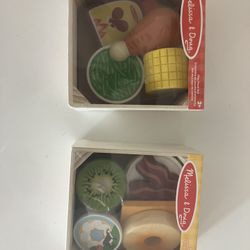Melissa And Doug Wooden Food Toys