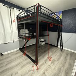Full Loft Bed For Sale 