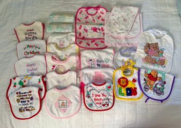 Baby Bibs & Burp Cloths for Girl