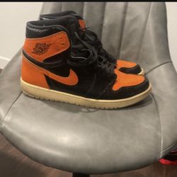 Retro Jordan 1 Size 11 Shattered Backboard Backboards 