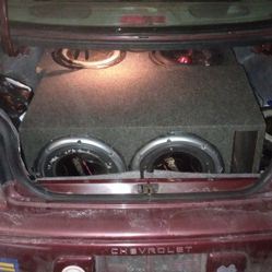 2 Pioneer Champion Pro 12 Inch Subs