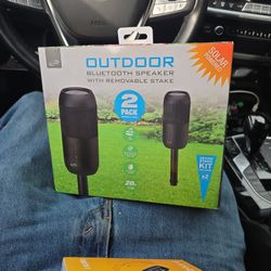 2 Pack Out Door Bluetooth Speakers