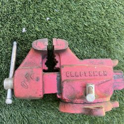 Craftsman Bench Vise (contact info removed)1 Swiveling Anvil With 3 1/2 Inch Jaw Vintage