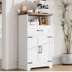 Farmhouse Bathroom Storage 