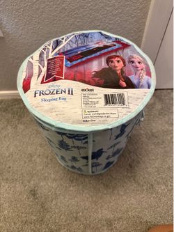 Kids frozen sleeping bag little kids