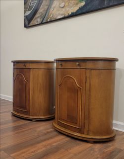 Vintage Louis Philippe Style Night Stands
