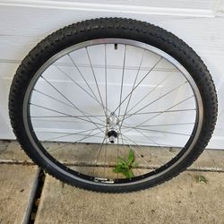 26 Inch Speed Master Mountain Bike Front Wheel ready to ride