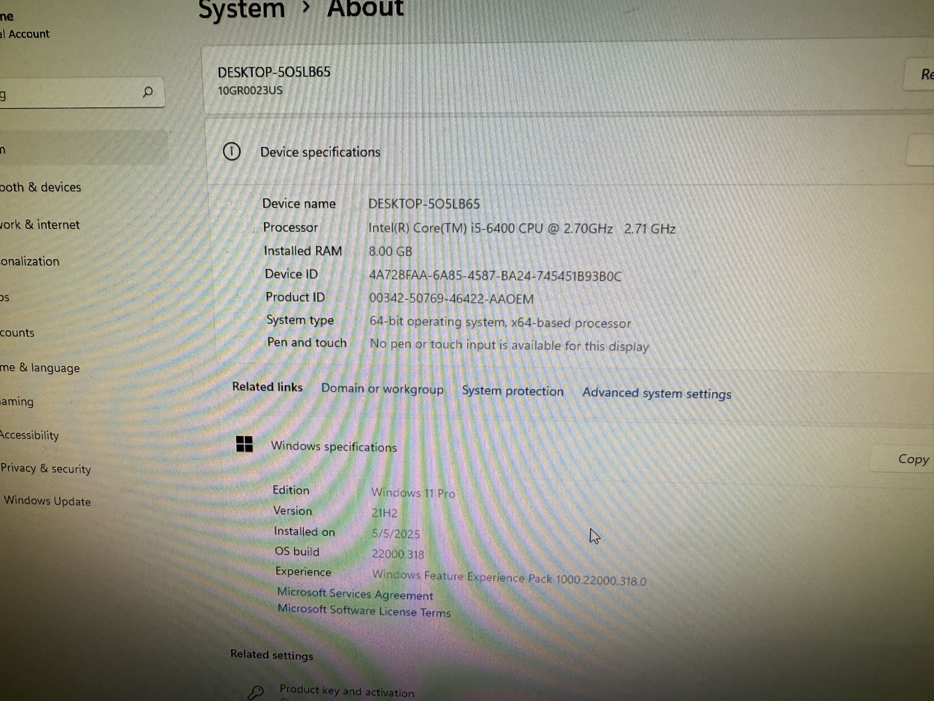 Lenovo Desktop