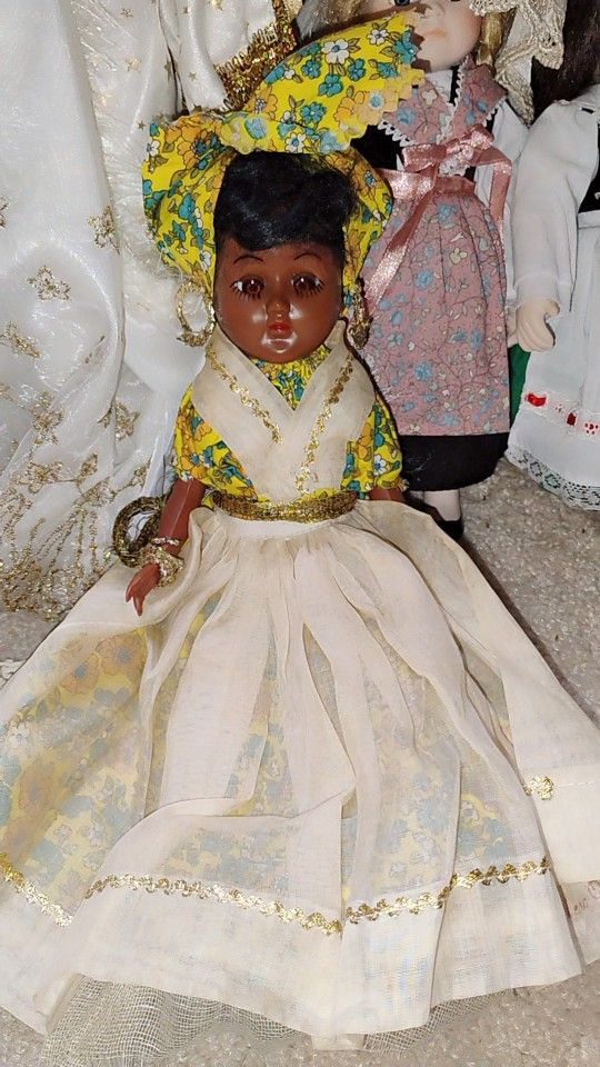 Vintage African American Doll