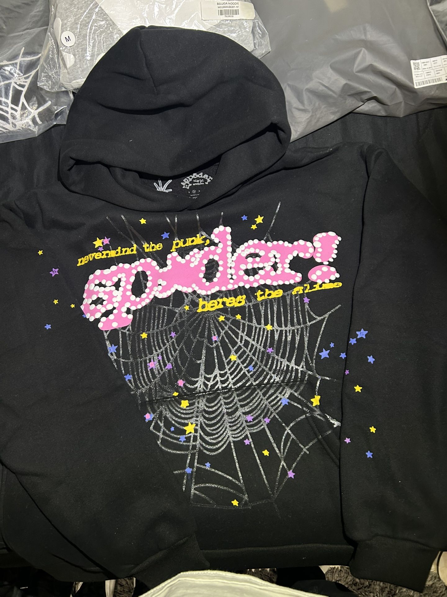 Spider Hoodie Size Medium.