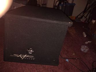 15" SKAR SPEAKER BOX