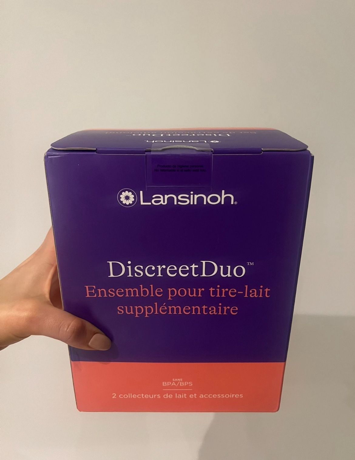 Lansinoh Discreet Duo Extra Pumping Set