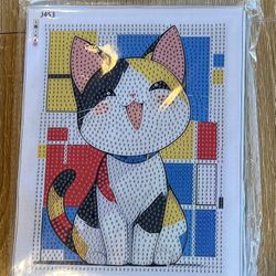 Diamond painting kit - Cat