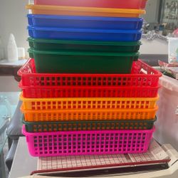 Really Good Stuff Colorful Bins