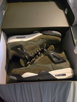 Jordan 4s olive