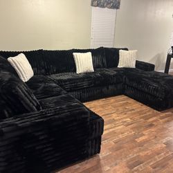 Brand New Super Plush Comfy Corduroy Sectional 