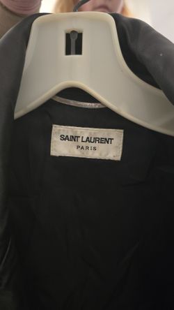 Saint Laurent lambskin biker jacket
