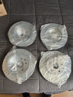 Drilled And Slotted Rotors From Power stop