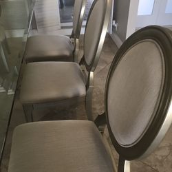 Eight Dining Room Chairs