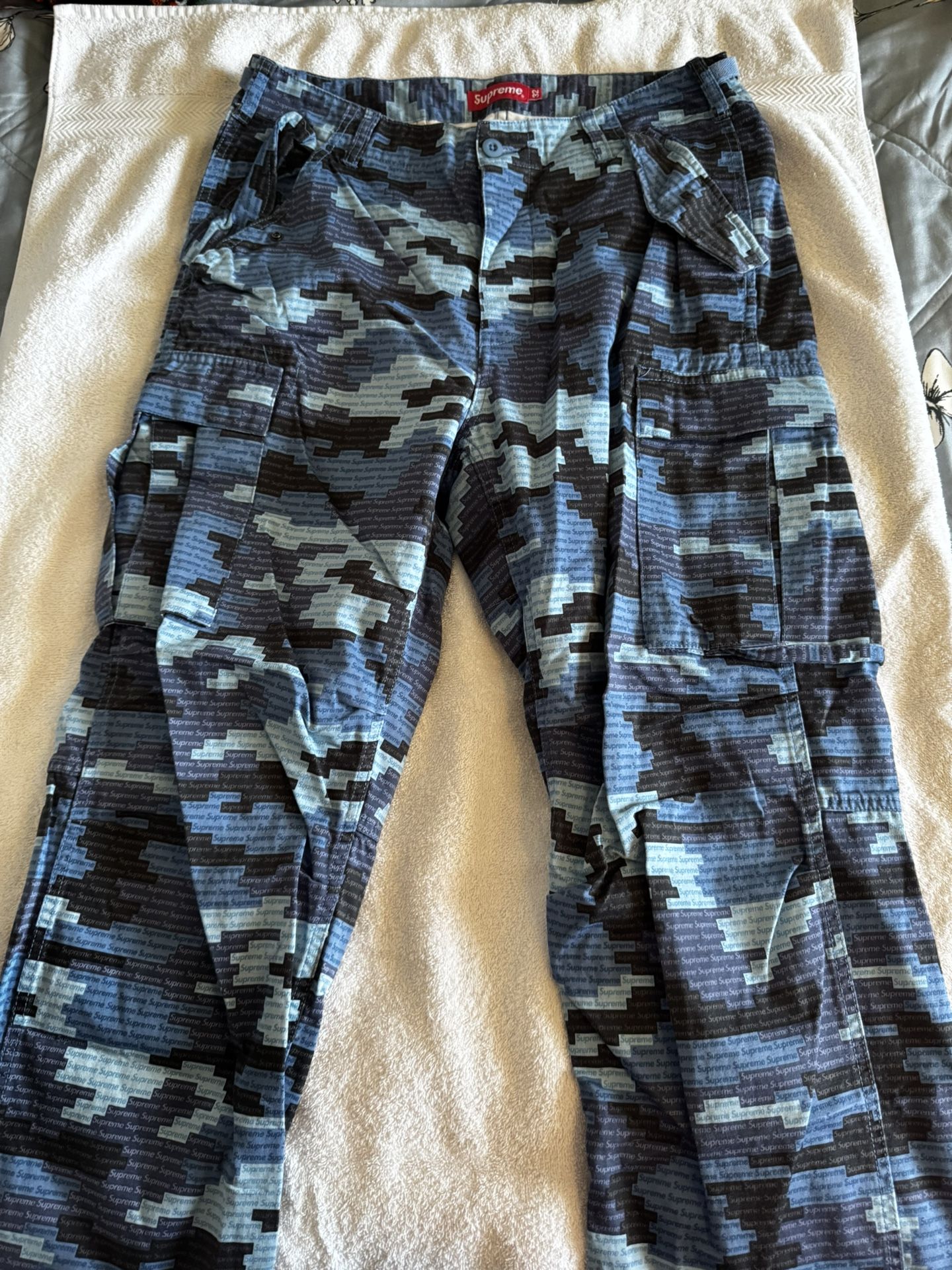 Supreme Camo Cargo Pants
