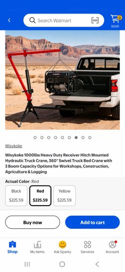 Hitch mount truck crane