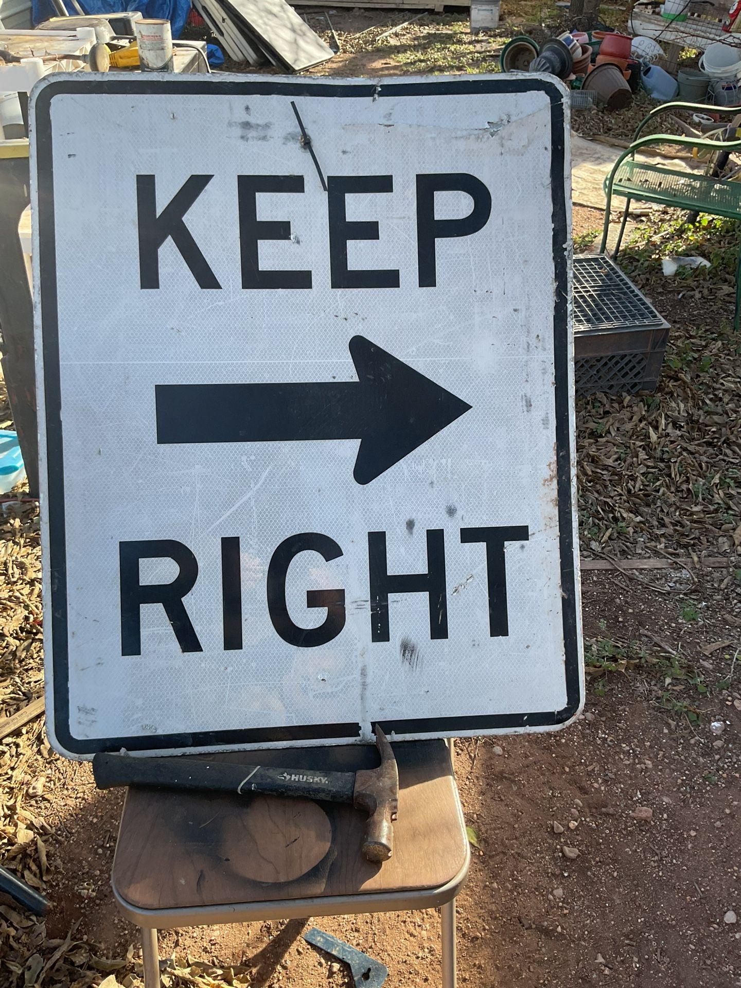 Retired street sign it’s 30 inches tall and 24 inches wide