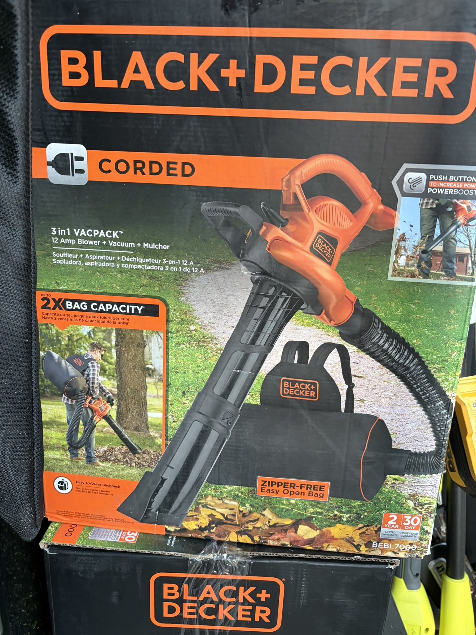 Black And Decker Leaf Vac And Blower