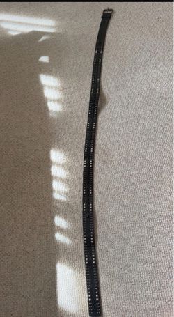 Black Studded Belt