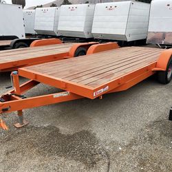 New Carson 7x20 Heavy Duty Trailer with Ramps 14k gvwr