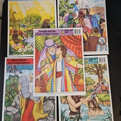 Children's Biblical Religious Story Puzzles