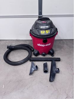 Shop vac 12gal 5hp.