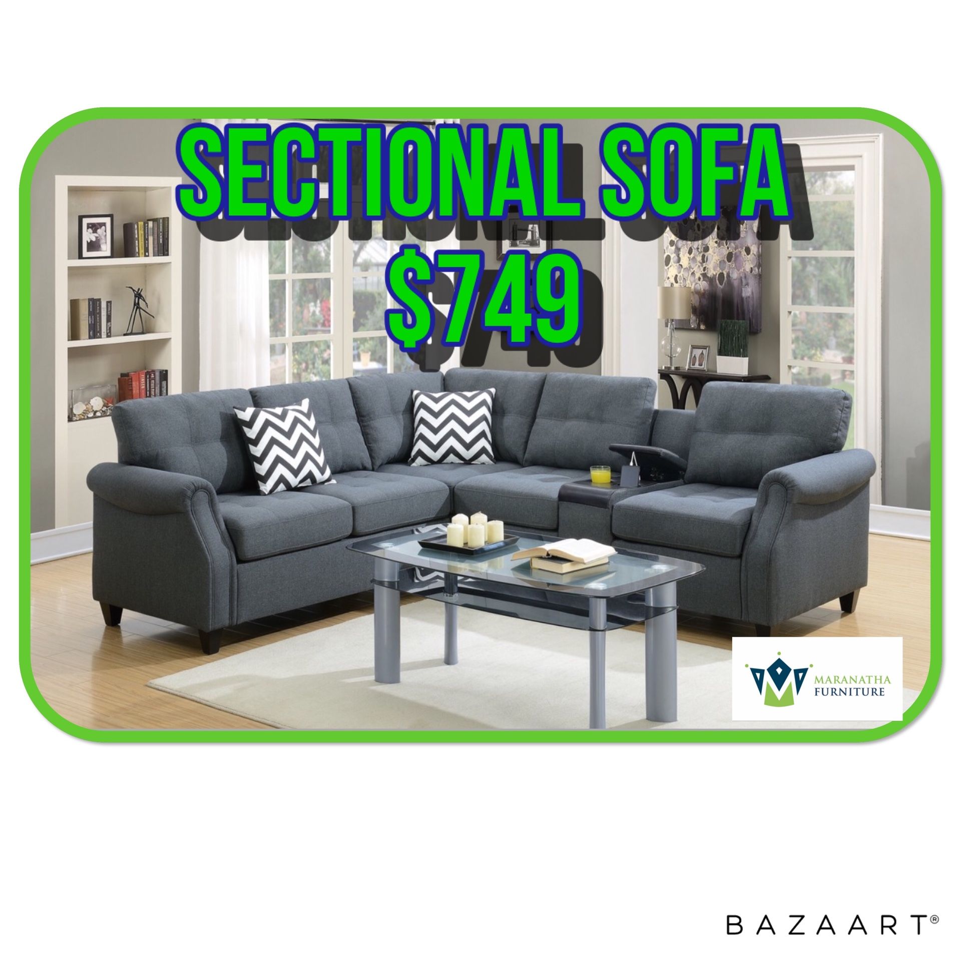 New sectional Sofa in Offer (6595)