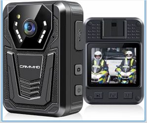 CAMMHD F6 512G 4K Body Camera Work 12H, Night Vision Body Camera