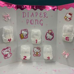 Hello Kitty Diaper Pong