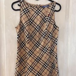 burberry sleeveless dress 