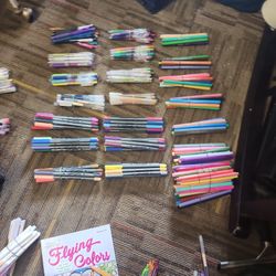 All new markers and pens