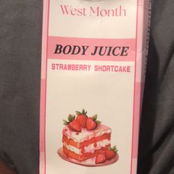 Body Juice Strawberry Short Cake