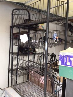 Rack With Storage Bin Under