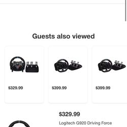 G920 Logitech Driving force racing wheel for xbox 