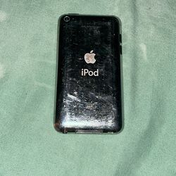 iPod touch fourth generation 64 GB for parts should be connected to iTunes and battery barely holds a charge