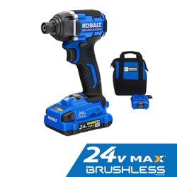 kobalt cordless impact driver kit