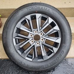 2025 Toyota Land Cruiser Spare OEM Wheel and Tire