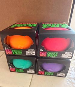 NEEDOH FUNKY PUP SET OF 4