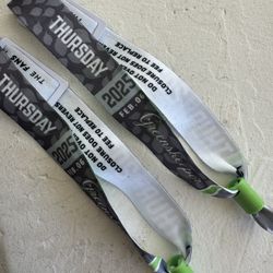 Waste management Open Greens keeper Wristband - Thursday feb 6- Unlimited Food And drinks- 250$ Each 