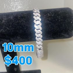 10mm Cuban Bracelet 